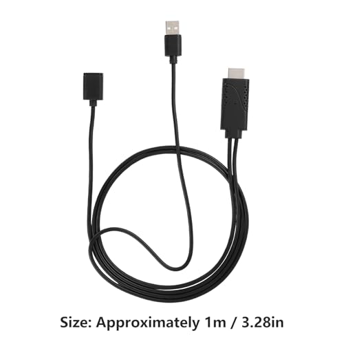 Adaptador USB hembra a HDMI macho 2 en 1 1080P miniatura 2