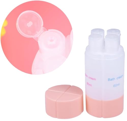 JRM 4 in 1 Travel Dispenser Refillable Travel Container with 4 Liquid Dispenser for Toiletries, Shampoo, Lotion, Gel, Body Wash, Makeup, Leak Proof (Pink) (B0CP56H3BR) Amazon Price History, Amazon Price Tracker