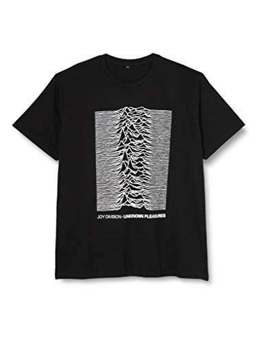 MERCHCODE Joy Divison Up tee Camiseta, Negro (Black 00007), XX-Large para Hombre