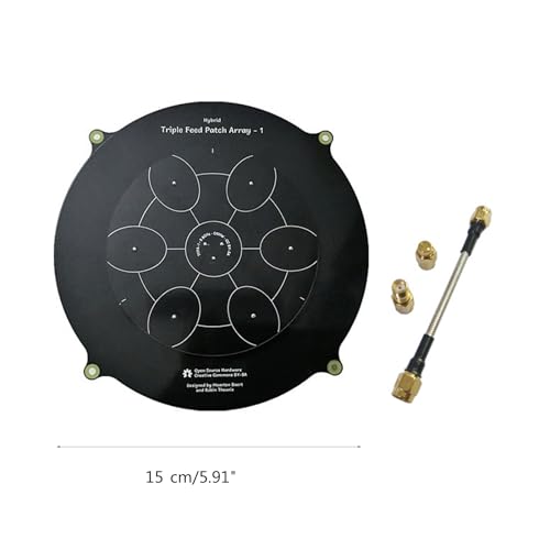 Antenne Patch Triple 150mm 5.8GHz 14Dbi FPV Pagoda Array pour une réception directionnelle nette - 6