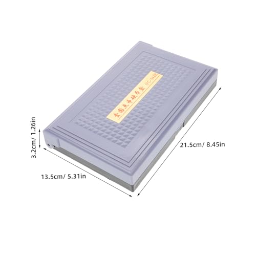 Organizador de monedas Artibetter gris PE 21.5x13.5x3.2 cm miniatura 2