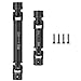 RCHUBAM Steel Center Drive Shaft 2Pcs CVD Driveshaft for 1/18 RC Crawler TRX4-M K10 Upgrades Parts Accessories