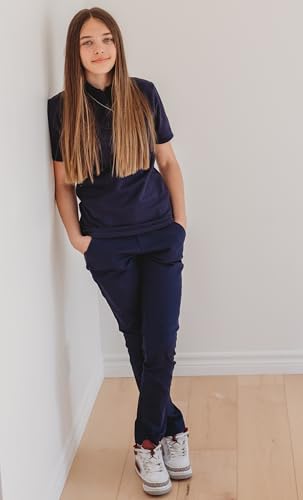 Image of Girls Adjustable Waist School Pants