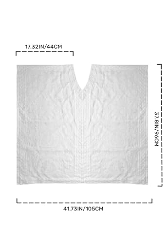 Image of Sexy Elegant Lace Beach Cover Up for Women, Bathing Suit Cover Up, V-Neck Swimsuit Coverup for Poolside, Seaside and Party