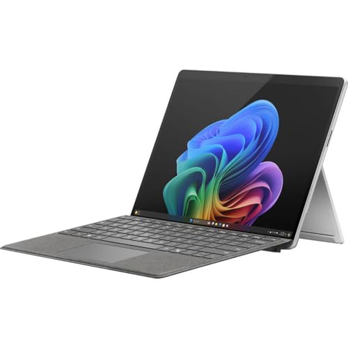Image of Microsoft Surface Pro for Business 2-n-1 Laptop /Tablet Windows 11 Pro Copilot+ PC, 13 inch Qualcomm Snapdragon X Elite, 16GB RAM, 512GB SSD Storage, Platinum 5G