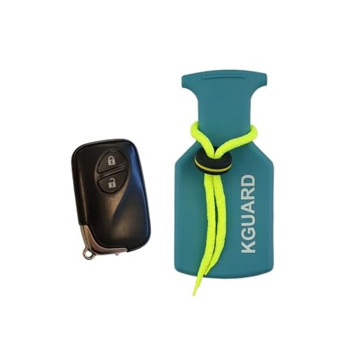 KGuard Compact and comfortable waterproof bag for the car electronic key. Certified (IPX8). Designed for water sports (Surfing, Sup, Kitesurfing, Windsurfing, Foil, Swimming...), turquoise