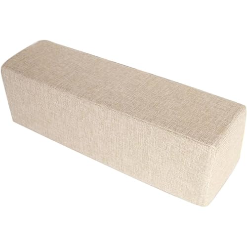 Luxylei Almohada Rectangular para Reposabrazos De Sofá, Almohada De Lectura para Sofá Cama, Cojín para Reposabrazos para Juegos, Respaldo De Espuma con Soporte para Brazos para Relajarse.