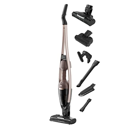 AEG AS62A252XN Clean 6000 Ult Aspiradora Sin Cable, 25,2 V, Autonomía de 55 min, Tecnología Brushrollclean, Carga en 4,5 h, Depósito de 0,35 L, Tecnología Cyclonic, 4 Accesorios, Marrón