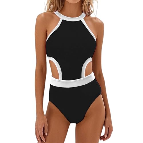 Traje de baño mujer reductor entero y moderno conjunto calado playa