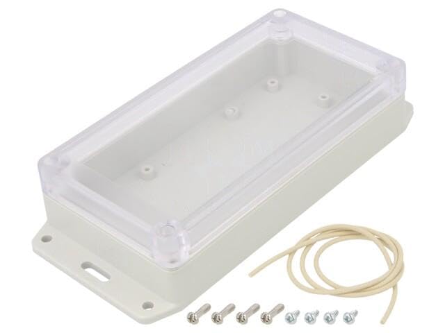 Boîtier universel HAMMOND RP1160BFC de haute précision avec pattes de fixation durables