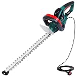 POSENPRO 600W Corded Electric Hedge Trimmer Pruner, 550mm Electric Hedge Cutter, Bush Tree Cutter, Corded Garden Cutting & Trimming Hedge, 6m Cable