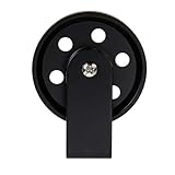 Design : d'apparence simple mais très fonctionnelle, cette poulie offre une expérience utilisateur agréable grâce à son fonctionnement et ses performances. poulie lumineuse noire, petite poulie pour suspension lumineuse