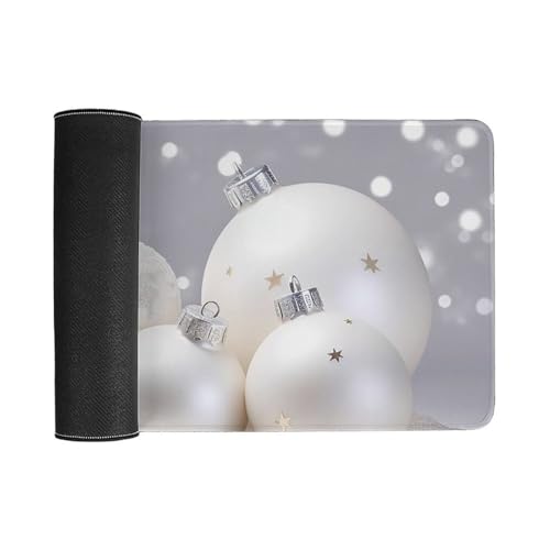 Alfombrilla de mouse gaming RLDOBOFE blanca grande 60x30 cm miniatura 3