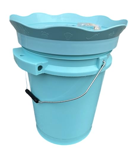 LEE FISHER SPORTS Hydroponic/Soil Planter 5 Gallon Bucket Set-Grow Your own Vegetable, Flower, Plant Anywhere. Save Water, Space and Money. Enjoy The Healthy Vegetable, Flower, Plant Everyday.