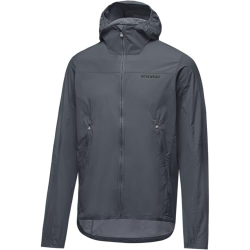 GORE WEAR Gorewear Fernflow Hooded Windbreaker - Men's Black, L3