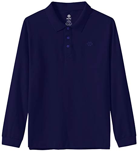 Mofiz Men's Golf Shirts Polo Jersey T-Shirts Sports Polo Shirts Long Sleeve Winter Casual T-Shirts Size Navy Xl #TOP6