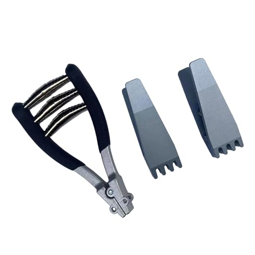 kowaku Tennis Equipment Starting Clamp for Badminton with 3 Spring Design, Black