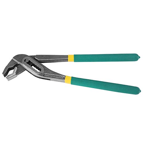 Pliers Adjustable Alligator Pliers Vshaped Jaws for Gripping Irregularly Shaped Objects (10 inch)