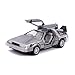Produktbild Jada Toys 253255021 Time Machine Back to The Future 2, Spielzeugauto aus Die-cast, Türen, Motorhaube, Kofferraum zum Öffnen, drehende Räder, Licht, inkl. Batterien, Grau, 1:24