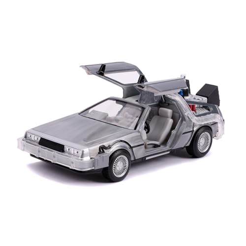 Jada Toys Back to The Future - Véhicule de Collection - Echelle 1:24 - Delorean - Retour vers Le Futur Multicolore