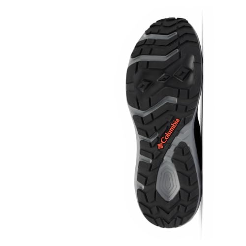 Columbia Men's Peakfreak Roam, Low Rise Trekking and Hiking Shoes, Black/Red Quartz, 8.5 - imagen 3