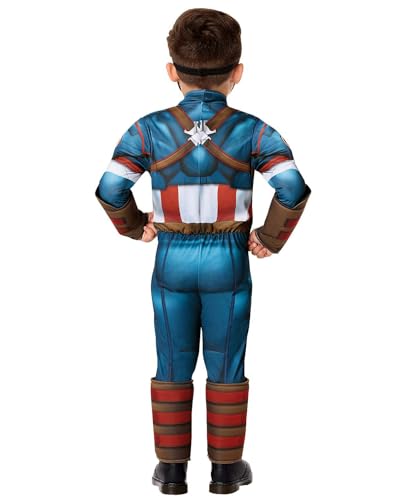 Spirit Halloween Avengers Toddler Captain America Costume, Officially Licensed2