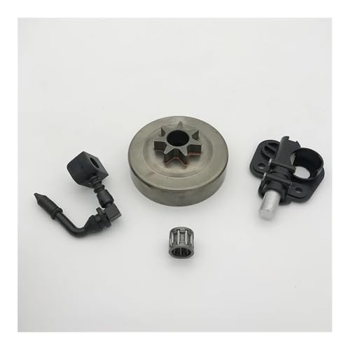Kit pompe à huile pour tronçonneuse 351 370 solution chaîne sèche entraînement