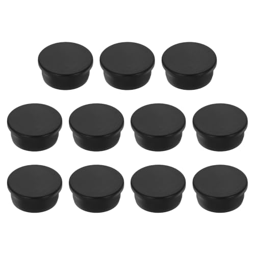 Image of MECCANIXITY 11pcs T-Shaped Silicone Plugs 33.3mm 1-5 /16 Inch Dia, Black | Snap in Plug Hole Seal Cover Round Rubber Stopper for 32-33.3mm Holes Kitchen Rubber Bulkheads Waterproof Sealing