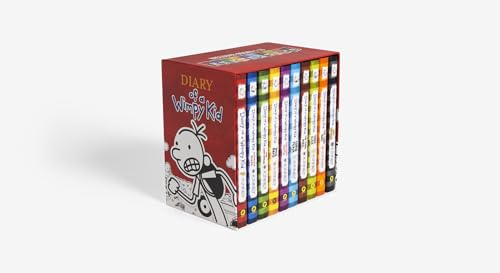 Diary of a Wimpy Kid Box of Books 1-10 Hardcover Gift Set - Image 3