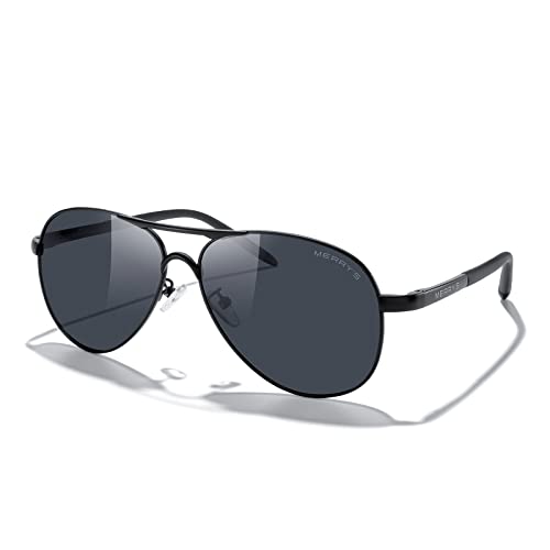 MERRY'S Aviator Sunglasses For Men Women Polarized Driving Sun glasses UV400 Protection S85133