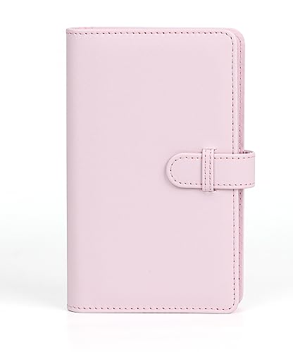 Image of Blossom Pink Mini Photo Album 108 Pockets for 3x2 inch Instax Mini Films - Fits Fujifilm Instax Mini Evo, 7s, 8, 25, 50s, 90, Pringo 231, Polaroid PIC-300P, Z2300, Instax SP-1 - Portable Film Storage Book