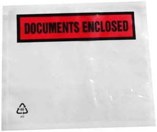 Document Enclosed Wallets - Printed 158 x 110mm (A6) Pack of 1000