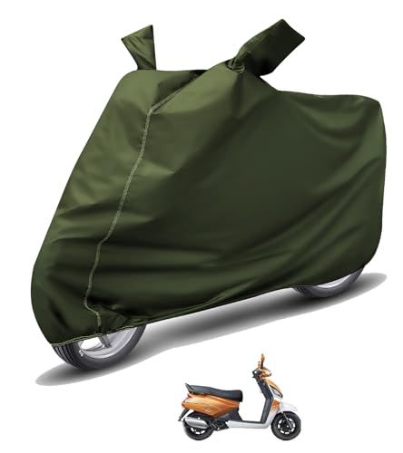 Image of Auto Hub Waterproof Scooty Cover Compatible with Gusto Dustproof, UV Protection Two Wheeler Scooty Gusto Cover - Green