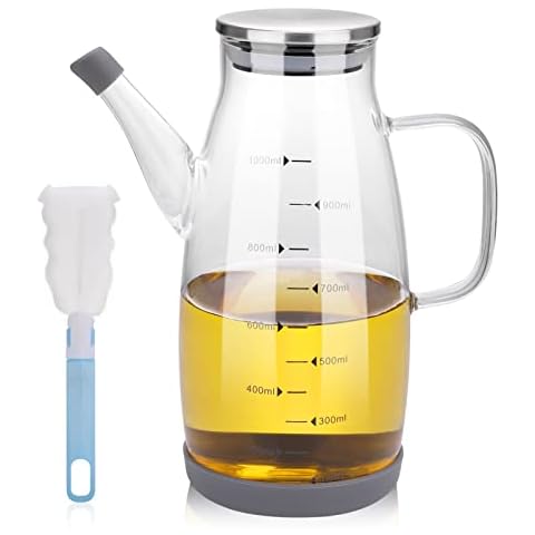 Huiguli Aceitera Antigoteo de 1L con Marcas de Medición Cover