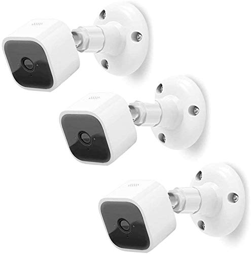 Juego de 3 soportes de pared para mini cámara Blink para montaje en pared, 360 grados ajustable para cámara Blink Mini nuevo Blink Outdoor/Indoor XT2 Home Security Camera System Accesorios