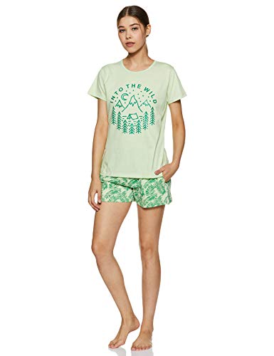 Image of GiglyMigly Women Cotton Printed Top and Pyjama Set