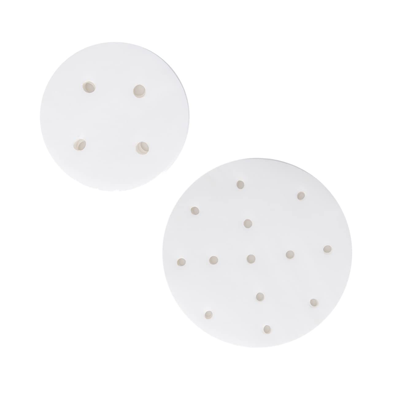 Mikinona 200Sheets Disposable Liners Perforated Steaming Papers for Non Stick Mat for Healthy Cooking and Baking Each