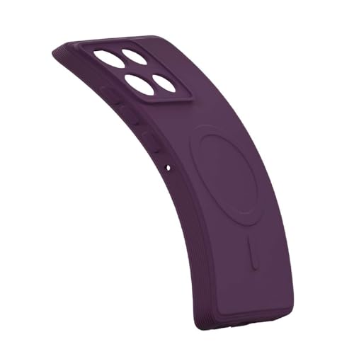Image of Back Cover | MagFit Ring Design (Non-Magnetic) | Shockproof Protection | Anti-Slip Grip | Raised Camera Edges | Slim Protective Case for Motorola Moto G86 5G / G86 Power 5G (Purple)