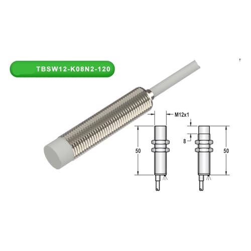 Capteur de proximite capacitif M12 resout problemes detection 8mm - 3