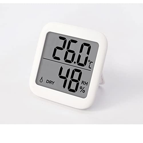 Hygrograph屋内家庭用電子温度計ウェット&ドライデジタルディスプレイ壁掛け室温テーブル