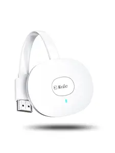 4K Wireless HDMI Display Dongle Adapter, TIMBOOTECH Miracast Streaming Video/Audio Receiver Adapter for iPhone/iPad/iOS/Android/Mac/Laptop/PC for TV/Projector/Monitor