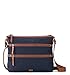 The Sak womens Esperato Recycled Nylon Crossbody, Navy Ii, One Size US
