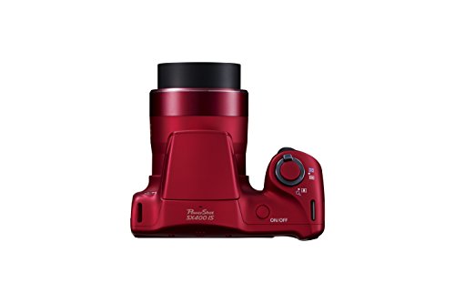 Canon Powershot SX400 Digitalkamera mit intelligentem Bildstabilisator Rot – Bild 7