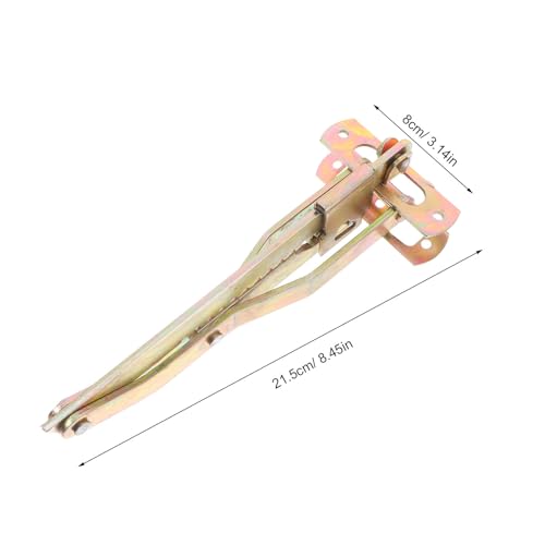 Soporte de sofá plegable de hierro Toddmomy con bisagra ajustable de 2 piezas 3