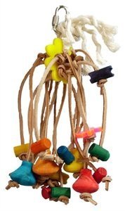 117 'Spiddy Medium Small Parrot Toys 8