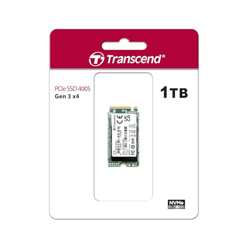 Image of Transcend 1TB | PCIe M.2 SSD 400S | 42mm | MTE400S | 3D NAND Flash | NVMe PCIe Gen3 x4 | up to 2,000 /1,700 MB /s | 100 TBW | 5 Yrs. Warranty | TS1TMTE400S