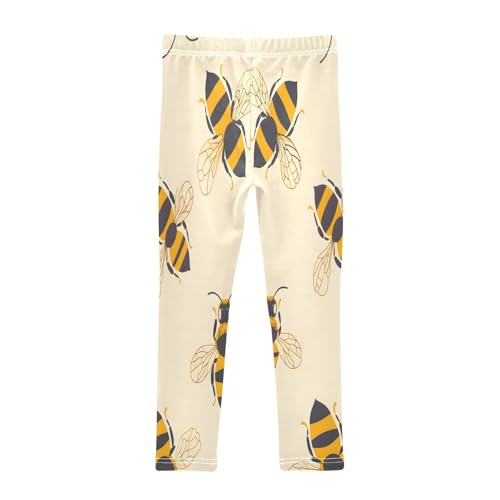 Toddler Girls Leggings Printed Yoga Pants Leggings Honey Bee for Kids2