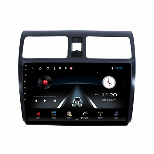 Image of 10 Inches Advanced Car Radio Receiver Android System for Maruti Suzuki Old Swift (2005-10) with 2GB /16GB RAM & ROM, Gorilla Glass /Full HD Display /WiFi /GPS /SWC and HD Parking Camera CP