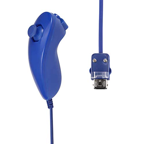 image for Poulep 2 Packs Nunchuk Nunchuck Controllers Joystick Gamepad Compatiab