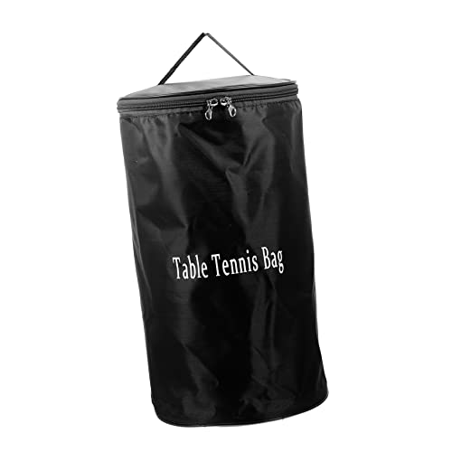 Mikinona Multi Function Pingpong Balls Bag Portable Table Tennis Pouch for and Transport Durable Oxford Design with Capacity for Sports Balls for Table Tennis and More